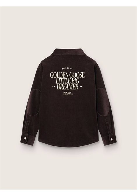 Camicia in velluto GOLDEN GOOSE KIDS | GKP02800 P00270555817